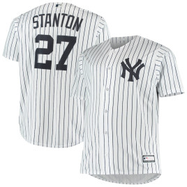 Men's - Giancarlo Stanton New York Yankees Replica Player Jersey - White Men's - Giancarlo Stanton New York Yankees Replica Player Jersey - White