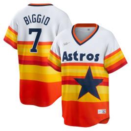 Men's - Craig Biggio Houston Astros Home Cooperstown Collection Player Jersey - White