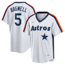 Men's - Jeff Bagwell Houston Astros Home Cooperstown Collection Logo Player Jersey - White