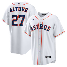 Men's - Jose Altuve Houston Astros Home Replica Player Name Jersey - White