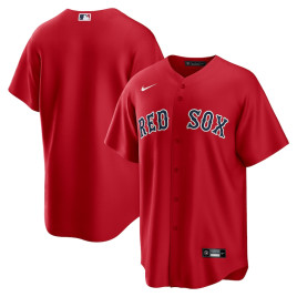 Men's - Boston Red Sox Alternate Replica Team Jersey - Red Men's - Boston Red Sox Alternate Replica Team Jersey - Red