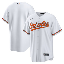 Men's - Baltimore Orioles Home Replica Team Jersey - White Men's - Baltimore Orioles Home Replica Team Jersey - White