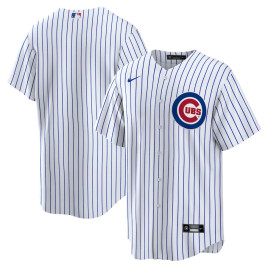 Men's - Chicago Cubs Home Replica Team Jersey - White Men's - Chicago Cubs Home Replica Team Jersey - White