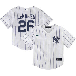 Men's - DJ LeMahieu New York Yankees Toddler Home Replica Player Jersey - White Men's - DJ LeMahieu New York Yankees Toddler Home Replica Player Jersey - White