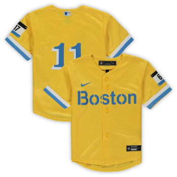 Men's - Rafael Devers Boston Red Sox Toddler City Connect Replica Player Jersey - Gold Men's - Rafael Devers Boston Red Sox Toddler City Connect Replica Player Jersey - Gold