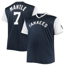 Men's - Mickey Mantle New York Yankees Cooperstown Collection Player Replica Jersey - Navy/White Men's - Mickey Mantle New York Yankees Cooperstown Collection Player Replica Jersey - Navy/White