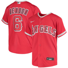 Youth - Anthony Rendon Los Angeles Angels Alternate Replica Player Jersey - Red Youth - Anthony Rendon Los Angeles Angels Alternate Replica Player Jersey - Red