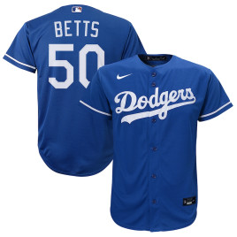 Youth - Mookie Betts Los Angeles Dodgers Alternate Replica Player Jersey - Royal Youth - Mookie Betts Los Angeles Dodgers Alternate Replica Player Jersey - Royal