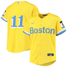 Youth - Rafael Devers Boston Red Sox City Connect Replica Player Jersey - Gold Youth - Rafael Devers Boston Red Sox City Connect Replica Player Jersey - Gold
