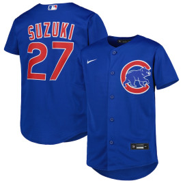 Youth - Seiya Suzuki Chicago Cubs Alternate Replica Player Jersey - Royal Youth - Seiya Suzuki Chicago Cubs Alternate Replica Player Jersey - Royal